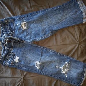 Jean cutoffs